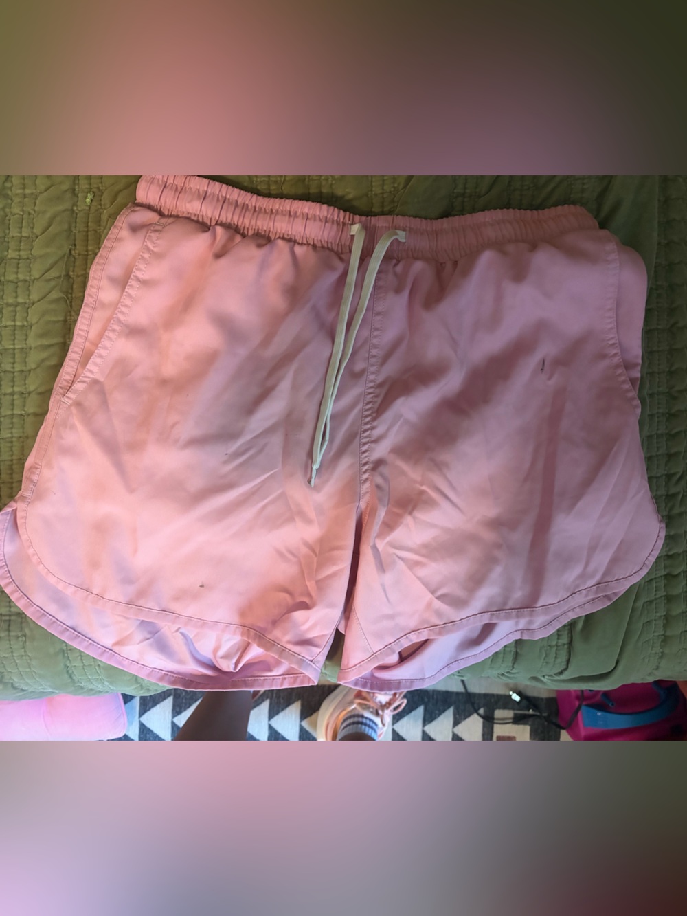 Men’s Pink kortni Jeane swim Shorts